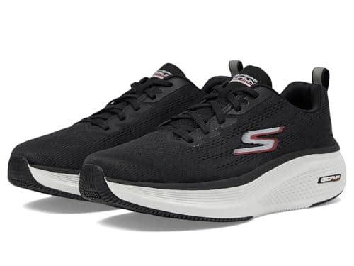 Image of Skechers Men's Go Run Elevate 2.0 Fluid Motion Sneaker, Black Textile, 9 UK
