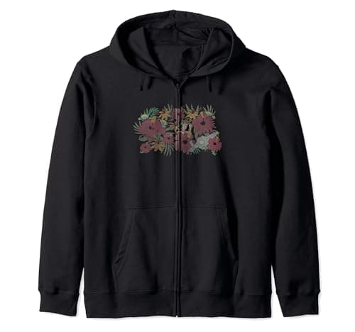 Image of Disney Pixar Toy Story Group Shot Floral Hideout Zip Hoodie