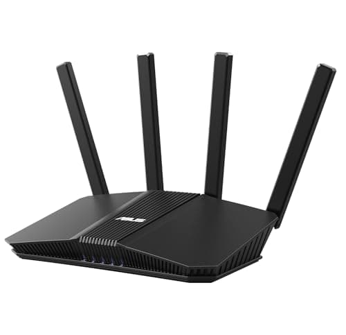 Image of ASUS RT-BE55 Dual-band WiFi 7 (802.11be) Smart AiMesh Extendable Router, 3600 Mbps, 2.5G port, Up to 3 SSIDs for IoT Devices, Parental Controls & VPNs, Advanced Network Security