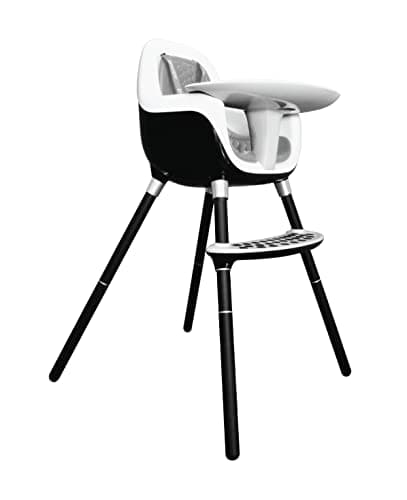 Image of Bumbo Baby Highchair with Saftey Harness and Removable Tray - Portable and Convertible High Chair for Baby - Suitable for Ages 6 Months to 3 Years - Easy to Clean and Assemble - Cool Grey