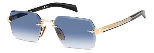 Image of DAVID BECKHAM GAFAS Modelo: DB 7109-S C: GOLD BLACK_ Eye size: 56_Bridge size: 20 - Polarized: No