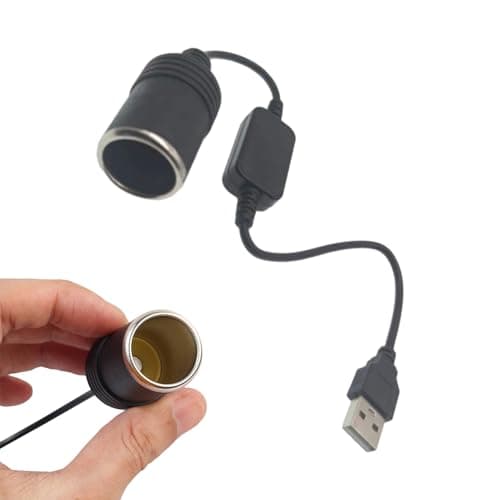 Image of USB To Car Lighteer Adapter - 5V To 12V Output, 12W Powerr, Car Cigarete Lightter, Accessory Carr | Cars Lighteer Adapterr For Vehicle Mobile Power Supply Driving Recorder