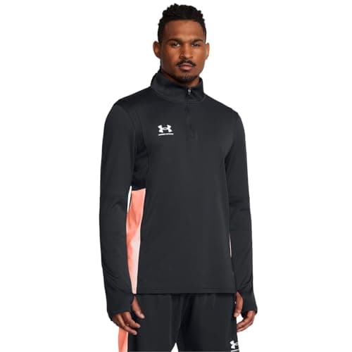 Image of Under Armour Mens Challenger Half Zip Midlayer Top Black M