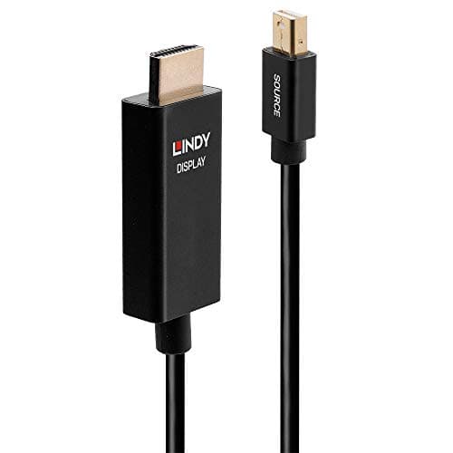 Image of LINDY 3m Active Mini DisplayPort to HDMI Cable with HDR