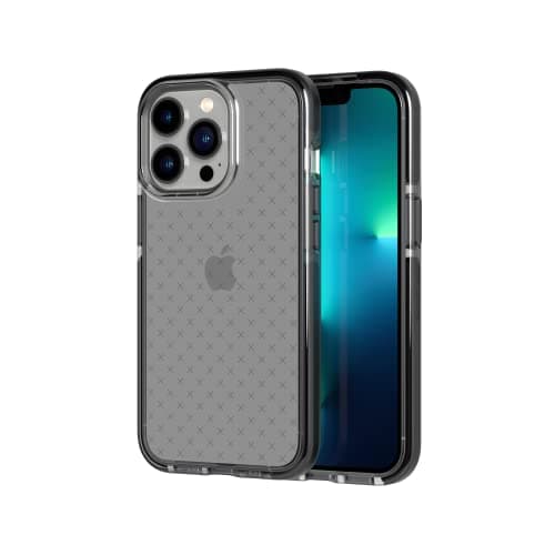 Image of Tech21 Evo Check for iPhone 13 Pro – Ultra-Protective Phone Case with 16ft Multi-Drop Protection, Black