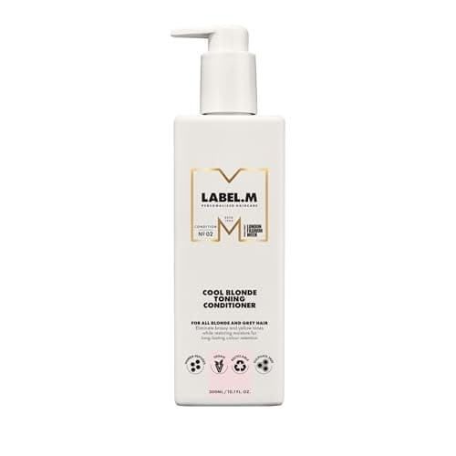 Image of LABEL.M Cool Blonde Toning Conditioner 300ml – With Recyclable Pump