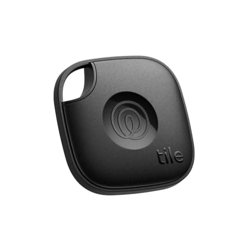 Image of Tile by Life360 Mate - Bluetooth Tracker, Keys Finder and Item Locator for Keys, Bags and More, Phone Finder, Both iOS and Android Compatible, Pack of 1 (Black)