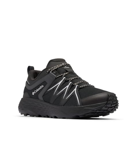 Image of Columbia Men's Peakfreak Roam WP, Low Rise Trekking and Hiking Shoes, Black/Silver Grey, 11 Regular