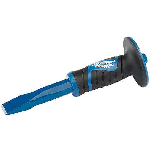 Image of Draper 51024 Expert Hex Shank Cold Chisel with Soft Grip Hand Guard, 25mm x 300mm
