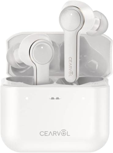 Image of Cearvol-Diamond X1 Hearing Amplifiers for Adult, Bluetooth 5.3 Rechargeable Devices, Customizable App Control for Android/iOS, Stream Music/Calls, White