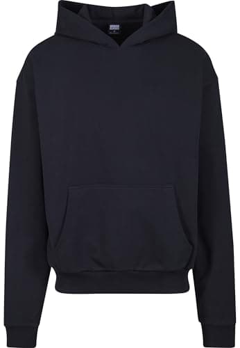 Image of Urban Classics Men's Ultra Heavy Hoody Sweatshirt, Black, XL