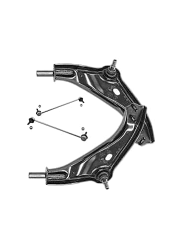 Image of Front Lower Wishbone Kit, Control Arm & Ball Joint Assembly for Mini R50 R53 R56 2004-2015, Vehicle Specific Fit, APH_ASA2451+ASA2452+ALB1073+ALB1073_124