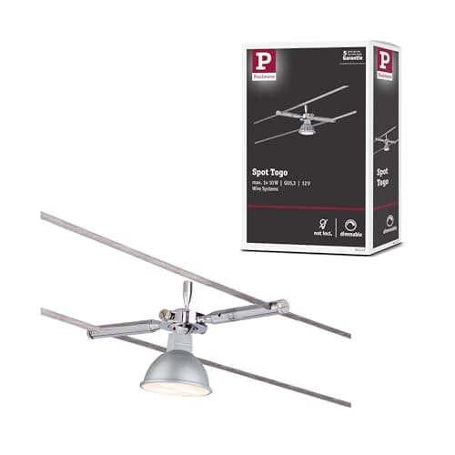 Image of Paulmann 94147 Spot Cable System Togo max. 1x10W GU5,3 Chrome 12V Metal