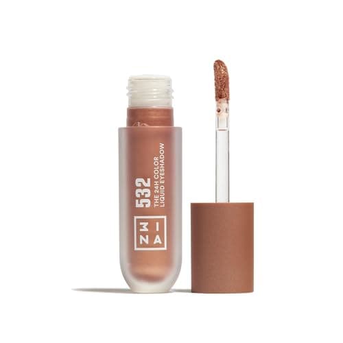 Image of 3INA MAKEUP - The 24H Color Liquid Eyeshadow 532 - Golden brown Liquid Eyeshadow - 24H Long-Wearing Waterproof Formula