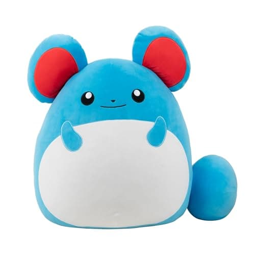 Image of Squishmallows Original 20-Inch Marill Pokémon Plush - Ultrasoft Official Jazwares Plush (Jumbo)