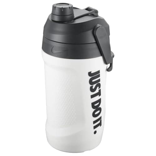 Image of Nike Fuel Jug 40 Oz Chug Bottle White | Black