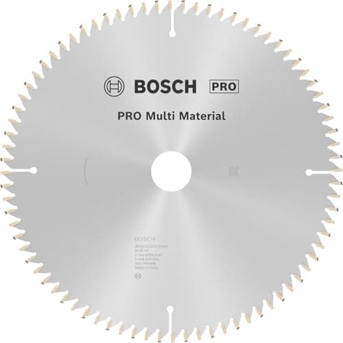Image of Bosch 1x PRO Multi Material Circular Saw Blade for Corded Mitre Saws (for Aluminium, Plastics, Ø mm, Professional Accessory Mitre Circular Saw)