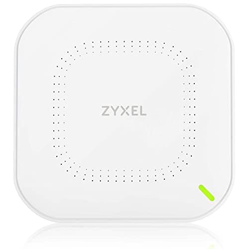 Image of Zyxel WiFi 6 AX1800 Wireless Access Point | Mesh, Seamless Roaming, & MU-MIMO | WPA3-PSK Security | Cloud, App or Direct Management | PoE+ or AC Powered, Adapter Included [NWA50AX]