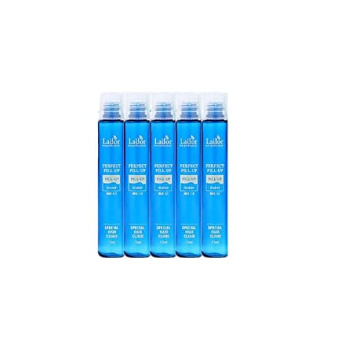 Image of LA'DOR Perfect Hair Fill-Up Filler 13 ml x 5 Hair Treatment Ampoules Conditioner Hair Serum Keratin and Collagen Protects Hair Harmful Environmental Improves Hair Structure