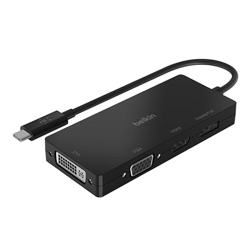 Image of Belkin AVC003btBK USB-C TO HDMI/VGA/DP, Adapter