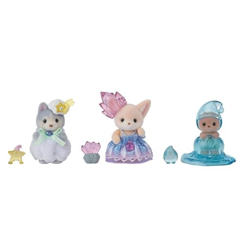 Image of Sylvanian Families Epoch Doll [Fairy Forest Wonder Baby Set] F-44 ST Mark Certified, for Ages 3 and Up, Toy, Dollhouse Sylvanian Families Epoch