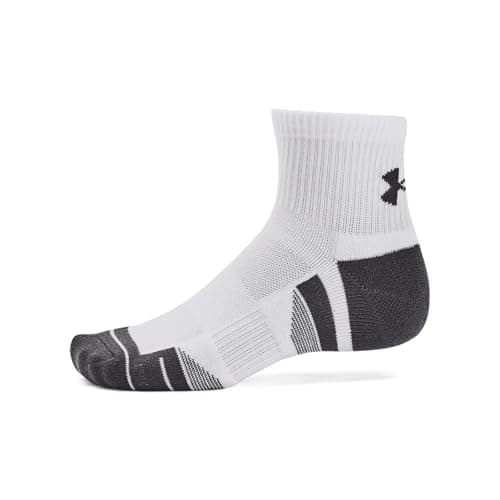 Image of Under Armour Unisex UA Performance Tech 3pk Qtr Socks