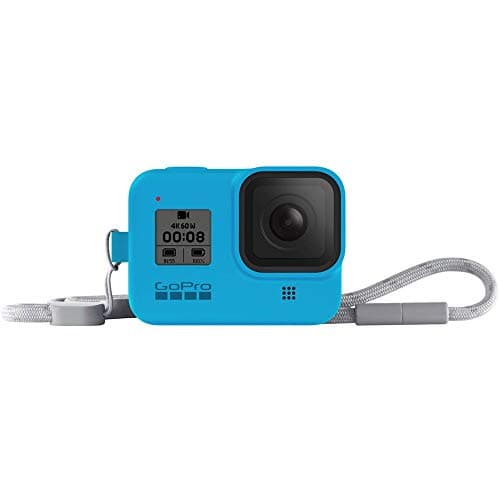 Image of GoPro AJSST-003 Sleeve + Lanyard for Hero8 Black - Bluebird (Official Accessory)