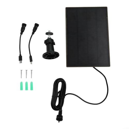 Image of Trail Camera Solar Power Bank 6000mAh Built-in Battery Outdoor Charging Panel with Mounting Kit