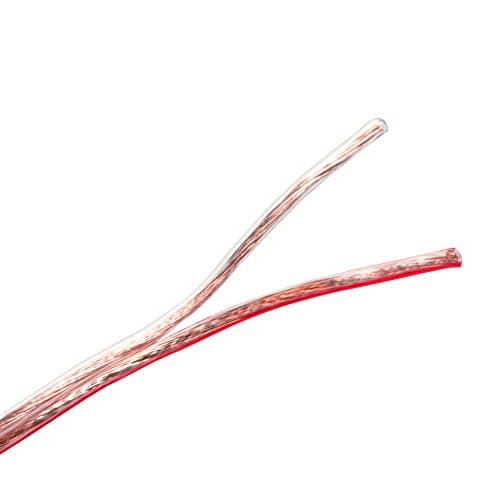 Image of 'LogiLink CA1083 "Cable for Hi-Fi Speaker 2 x 2.50 mm Cross-section 10 m Transparent