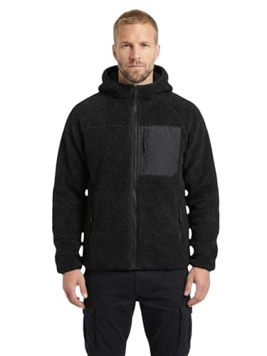 Image of Brandit Teddy Fleece Work Jacket 15Y. Limited Edition, Colour: Black, Size: M, black, M