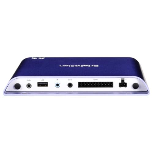 Image of BrightSign XD1034 Expanded I/O Player with 7 Port USB HUB (USB700) & 8GB MicroSD Card - One 4K or Dual 1080@60Fps and HDR10+ video decoding, Live, H.265, HTML5, Video Walls, AutoWall, Zones (Renewed)
