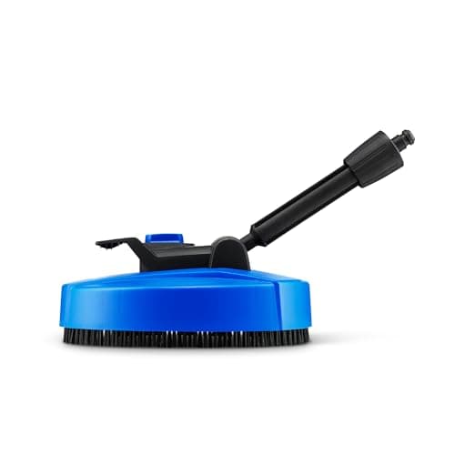 Image of Nilfisk Patio Cleaner with Adjustable Pressure - Wooden Decks, Ceramic Tiles, Stone Floors and Bricks - Original Pressure Washer Surface Cleaner