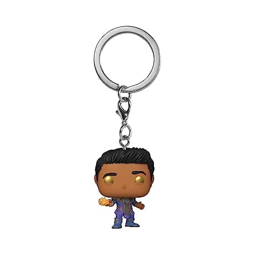 Image of Funko POP! Keychain: Marvel Eternals - Kingo - the Eternals Novelty Keyring - Collectable Mini Figure - Stocking Filler - Gift Idea - Official Merchandise - Movies Fans - Backpack Decor