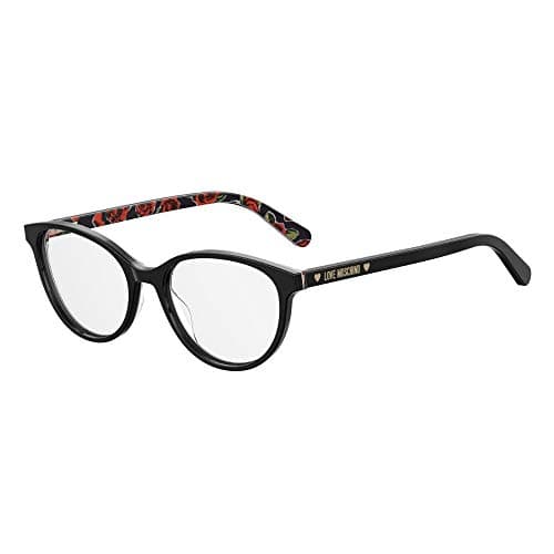 Image of Moschino Love Mol525 Sunglasses, 807/17 Black, 52