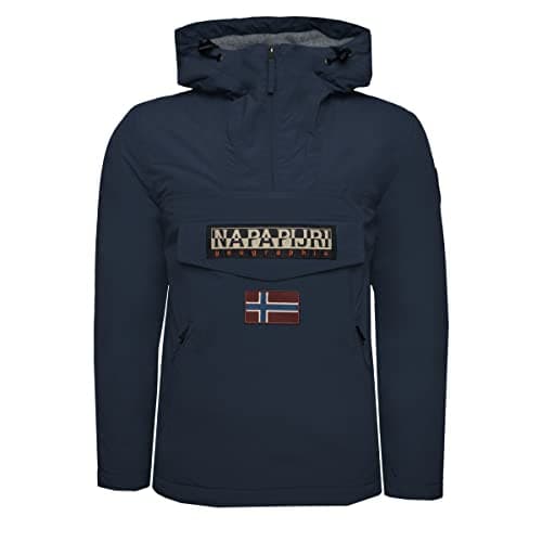 Image of Napapijri Jacket Anorak Rainforest Pocket 2 Regular Fit Blue M