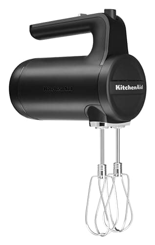 Image of KitchenAid CORDLESS HAND MIXER - MATTE BLACK 5KHMB732BBM