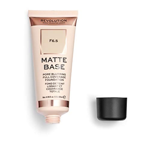 Image of Revolution Beauty London, Matte Base, Foundation, F6.5, 28ml
