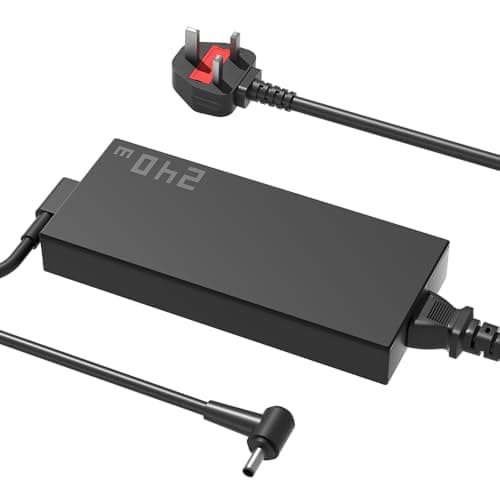 Image of SLRIOYS 240W Charger Compatible with ASUS ROG Flow X16 ROG Strix G15 G17 G16 Scar 15 17 Zephyrus S17 G14 G16 M16 S15 Duo 15 GU603 GX701 GX735 GA402 GX502 TUF F15 F16 F17 A15 A17 Vivobook Laptop