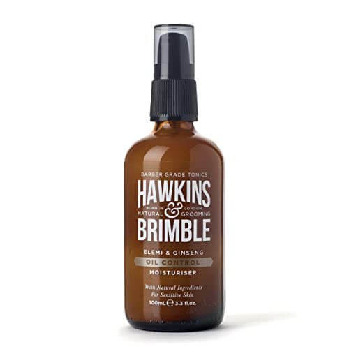 Image of Hawkins & Brimble Oil Control Men’s Face Moisturiser, Sensitive Skin Moisturiser for Men with Natural Ingredients with No Parabens or Animal Testing