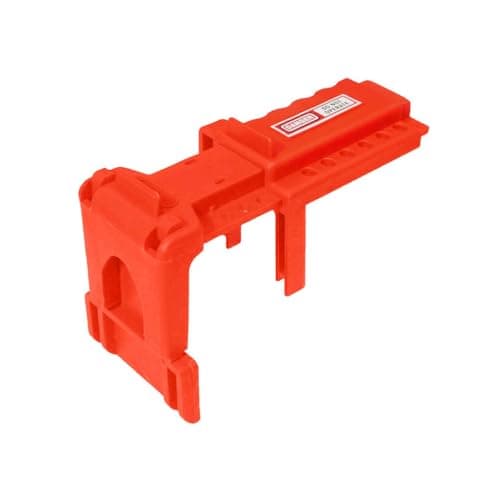 Image of Lockout Tagout Large Ball Valve - Heavy-Duty Safety Device for 32mm to 76mm Valves | Industrial Lockout System for Workplace Safety Compliance