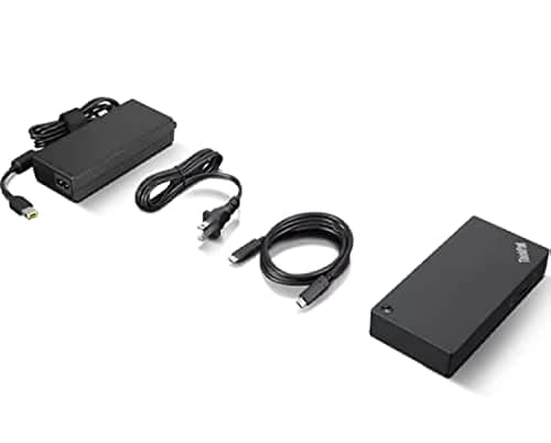 Image of Lenovo ThinkPad Universal USB-C Dock - 40AY0090 (Renewed)