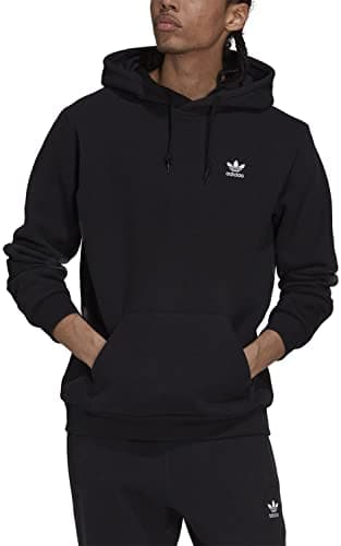 Image of adidas Originals Men's Trefoil Essentials Hoodie - black - S