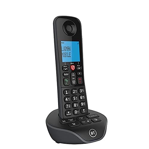 Image of DTL Package BT Essential X (BT7880) BT DECT Digitally Enhanced Cordless Telephone, 30 minute Recording Machine, Nuisance Call Blocker Plus (Easy Call Blocking), Caller Display(Backlit) Black - SINGLE
