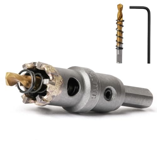 Image of Josaton 20mm TCT Carbide Hole Saw Drill Bit Industrial Grade Heavy Duty Hole Cutter for Metal, Alloy, Stainless Steel