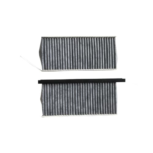 Image of PURFLUX AHC273-2 Cabin Air Filter - Pollen Filter Activated Carbon Height: 20 Width: 108 Length: 240 Suitable for Mercedes Benz Citan Box (415) Citan Estate/Tourer (415) Citan Mixto (415)