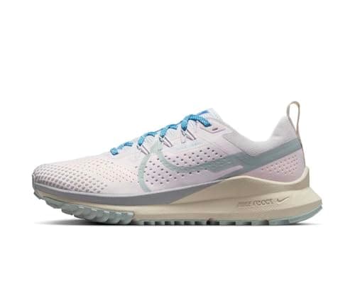 Image of NIKE React Pegasus Trail 4 Women's Trainers DJ6159 (Pearl Pink/Wolf Grey 600) UK 5.5 (EU 39)