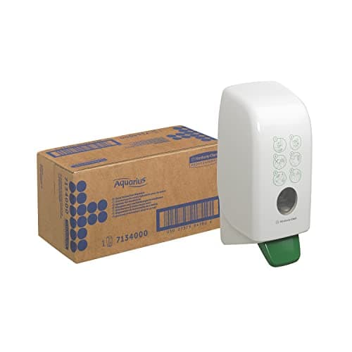Image of Aquarius, 7134, Hand Moisturiser Dispenser, 1 Ltr, White, 1 x 1 Dispenser