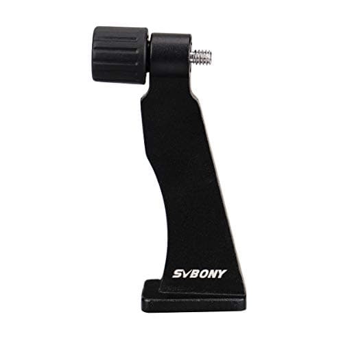 Image of Svbony SV110 Binocular Tripod Adapter, Universal Tripod Mounting Adapter, 1/4 Inch Fully Metal Accessories Bracket for Porro Binoculars Bird Watching Wildlife Observing