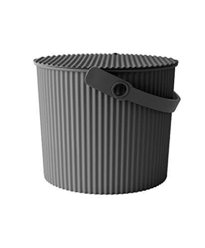 Image of Omnioutil Storage Bucket & Lid Small Dark Grey