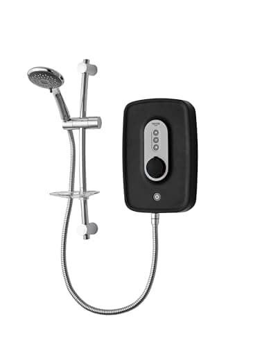 Image of Triton Danzi Electric Shower 9.5kW - Black (Opal 3, Aquasurge, Perea)